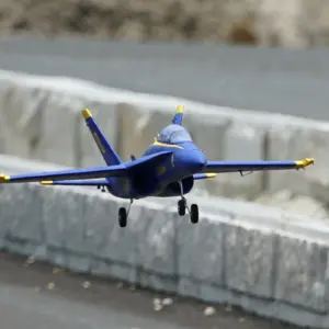 Xfly Twin 40mm F-18 Edf 705mm Jet Without Tx/Rx/Batt - Blue – RC Planes