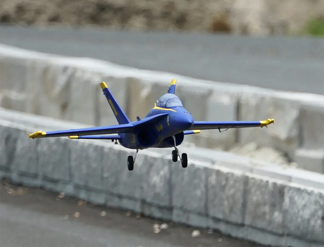Xfly Twin 40mm F-18 Edf 705mm Jet Without Tx/Rx/Batt - Blue – RC Planes