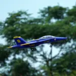 Xfly Twin 40mm F-18 Edf 705mm Jet Without Tx/Rx/Batt - Blue – RC Planes