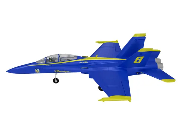 Xfly Twin 40mm F-18 Edf 705mm Jet Without Tx/Rx/Batt - Blue – view 5