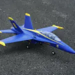 Xfly Twin 40mm F-18 Edf 705mm Jet Without Tx/Rx/Batt - Blue – RC Planes