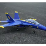 Xfly Twin 40mm F-18 Edf 705mm Jet Without Tx/Rx/Batt - Blue – RC Planes