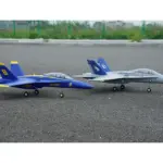 Xfly Twin 40mm F-18 Edf 705mm Jet Without Tx/Rx/Batt - Blue – RC Planes