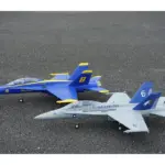 Xfly Twin 40mm F-18 Edf 705mm Jet Without Tx/Rx/Batt - Blue – RC Planes