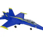 Xfly Twin 40mm F-18 Edf 705mm Jet Without Tx/Rx/Batt - Blue – RC Planes