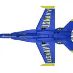 Xfly Twin 40mm F-18 Edf 705mm Jet Without Tx/Rx/Batt - Blue – RC Planes