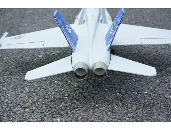Xfly Twin 40mm F-18 Edf 705mm Jet Without Tx/Rx/Batt - Grey – view 9