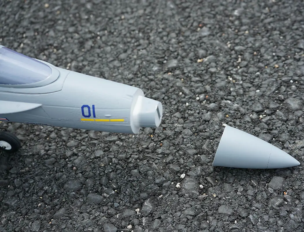 Xfly Twin 40mm F-18 Edf 705mm Jet Without Tx/Rx/Batt - Grey – RC Planes