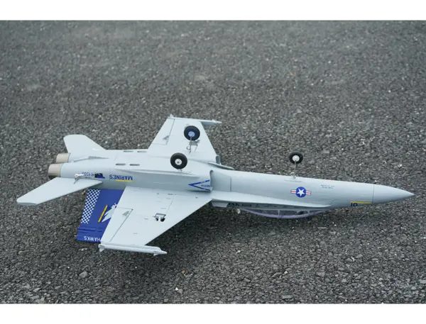 Xfly Twin 40mm F-18 Edf 705mm Jet Without Tx/Rx/Batt - Grey – view 19
