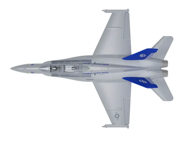 Xfly Twin 40mm F-18 Edf 705mm Jet Without Tx/Rx/Batt - Grey – view 25