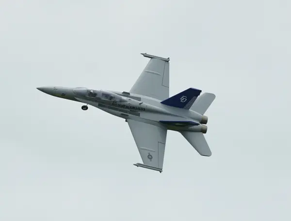 Xfly Twin 40mm F-18 Edf 705mm Jet Without Tx/Rx/Batt - Grey – view 30