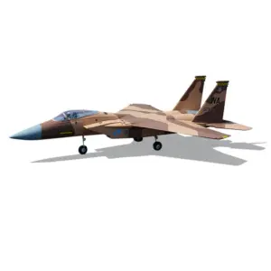 Xfly Twin 40mm F-15 Edf 710mm Jet Without Tx/Rx/Battery - Desert Camo – RC Planes