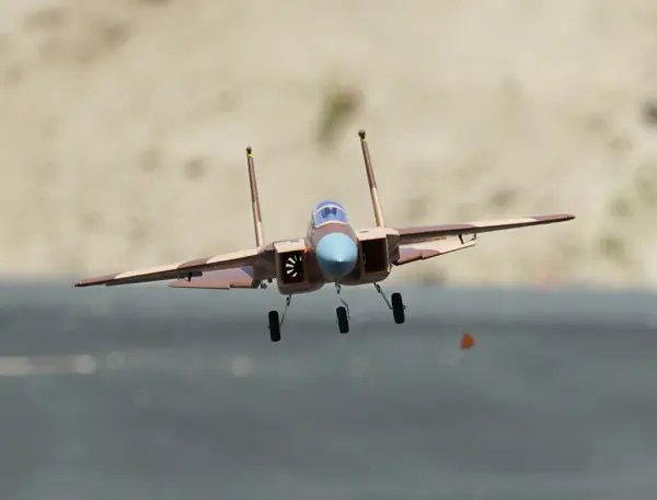 Xfly Twin 40mm F-15 Edf 710mm Jet Without Tx/Rx/Battery - Desert Camo – view 2
