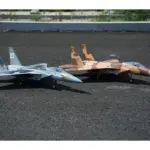 Xfly Twin 40mm F-15 Edf 710mm Jet Without Tx/Rx/Battery - Desert Camo – RC Planes