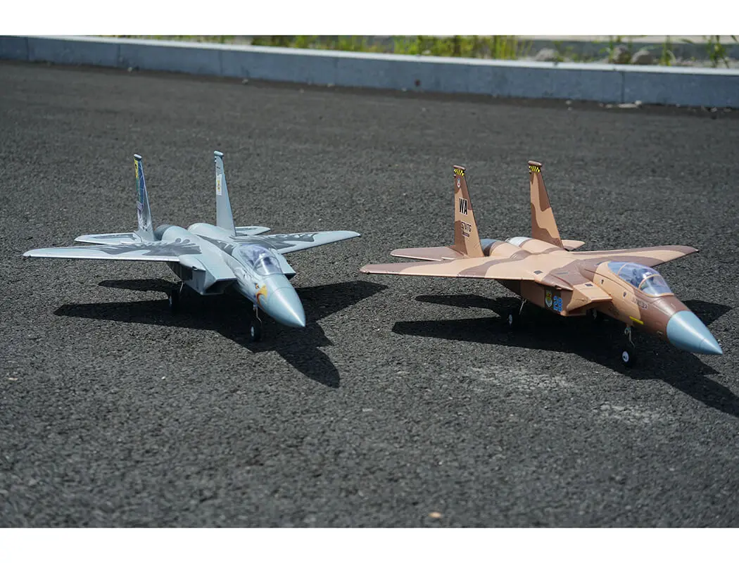 Xfly Twin 40mm F-15 Edf 710mm Jet Without Tx/Rx/Battery - Desert Camo – RC Planes