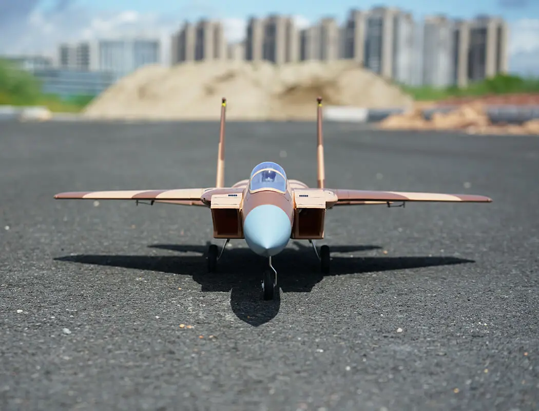 Xfly Twin 40mm F-15 Edf 710mm Jet Without Tx/Rx/Battery - Desert Camo – RC Planes