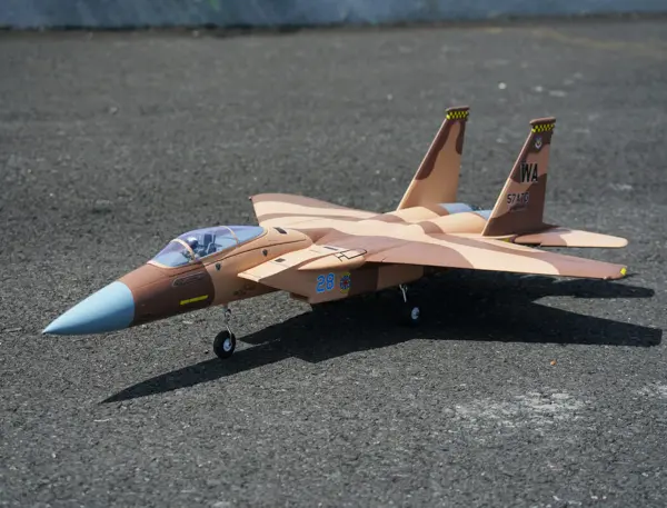 Xfly Twin 40mm F-15 Edf 710mm Jet Without Tx/Rx/Battery - Desert Camo – view 12