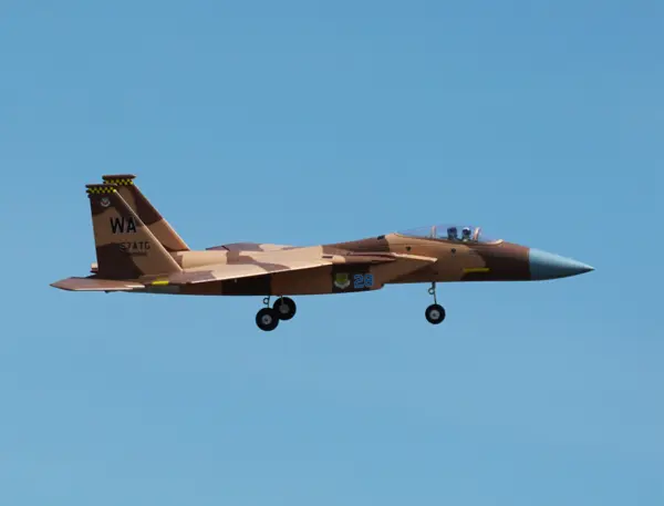 Xfly Twin 40mm F-15 Edf 710mm Jet Without Tx/Rx/Battery - Desert Camo – view 13