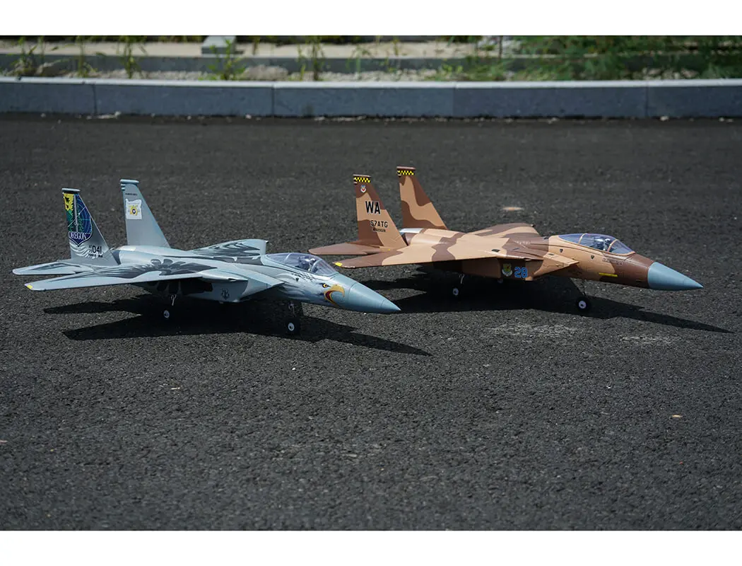 Xfly Twin 40mm F-15 Edf 710mm Jet Without Tx/Rx/Battery - Grey – RC Planes