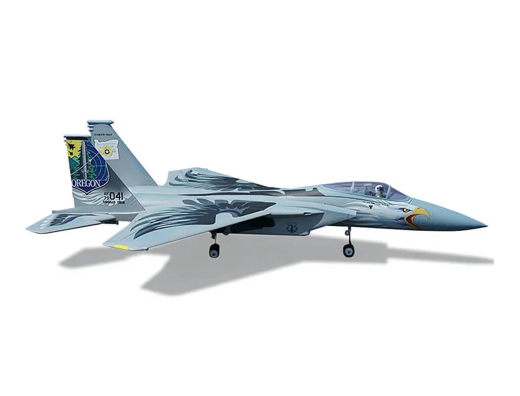 Xfly Twin 40mm F-15 Edf 710mm Jet Without Tx/Rx/Battery - Grey – RC Planes