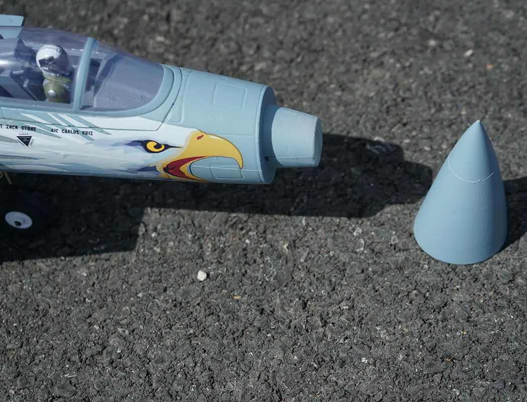 Xfly Twin 40mm F-15 Edf 710mm Jet Without Tx/Rx/Battery - Grey – RC Planes