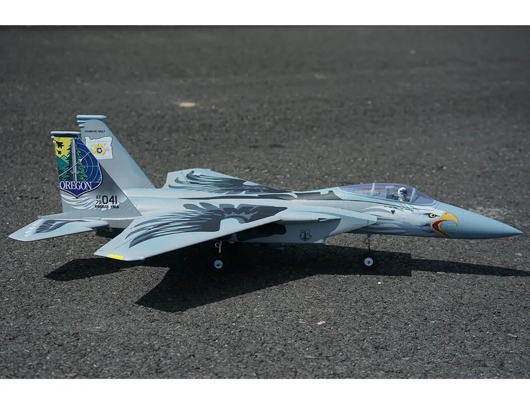 Xfly Twin 40mm F-15 Edf 710mm Jet Without Tx/Rx/Battery - Grey – RC Planes