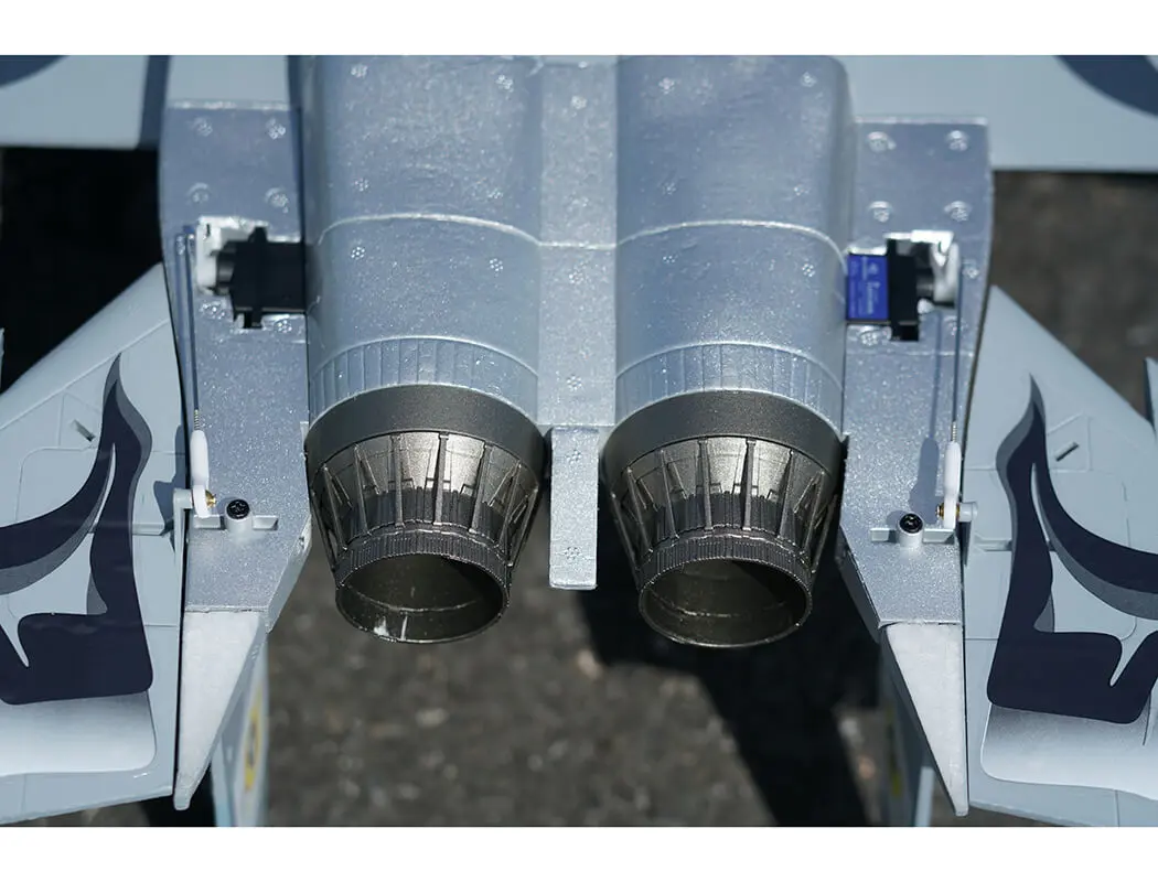 Xfly Twin 40mm F-15 Edf 710mm Jet Without Tx/Rx/Battery - Grey – RC Planes