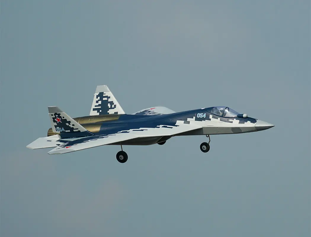 Xfly Twin 40mm Su-57 Edf 700mm Jet Without Tx/Rx/Batt – RC Planes