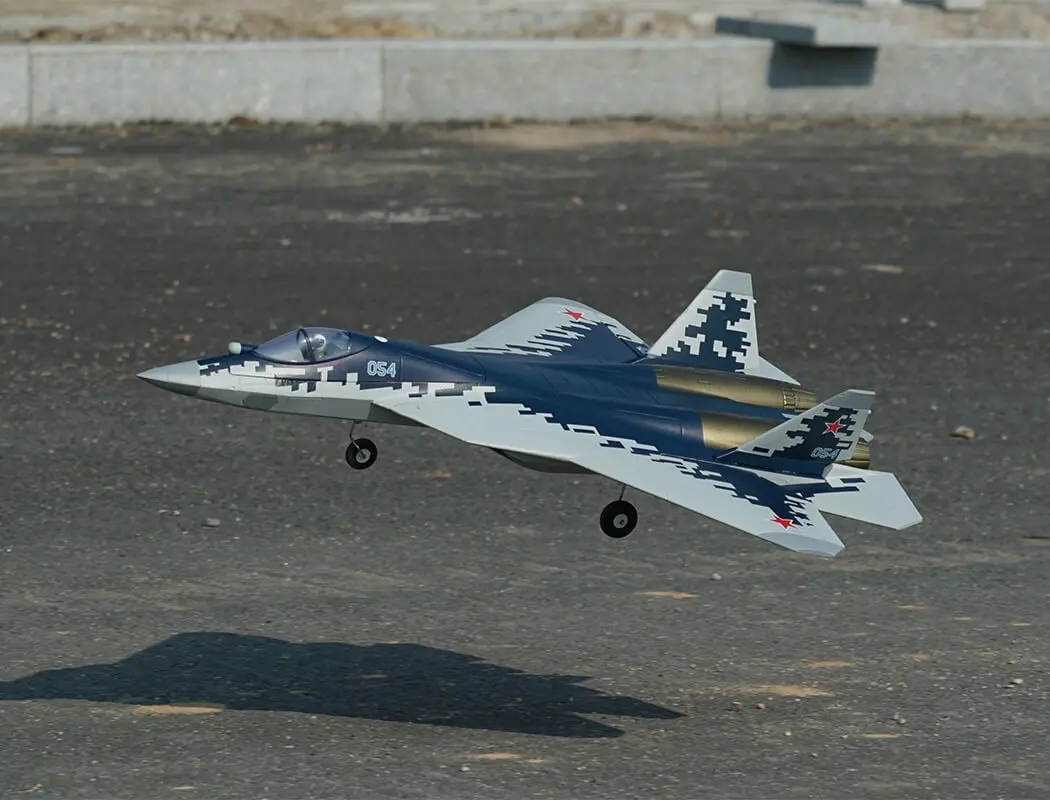Xfly Twin 40mm Su-57 Edf 700mm Jet Without Tx/Rx/Batt – RC Planes
