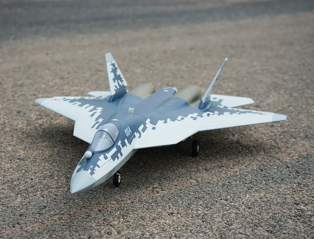 Xfly Twin 40mm Su-57 Edf 700mm Jet Without Tx/Rx/Batt – RC Planes