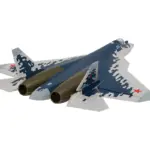 Xfly Twin 40mm Su-57 Edf 700mm Jet Without Tx/Rx/Batt – RC Planes