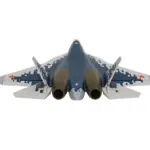 Xfly Twin 40mm Su-57 Edf 700mm Jet Without Tx/Rx/Batt – RC Planes