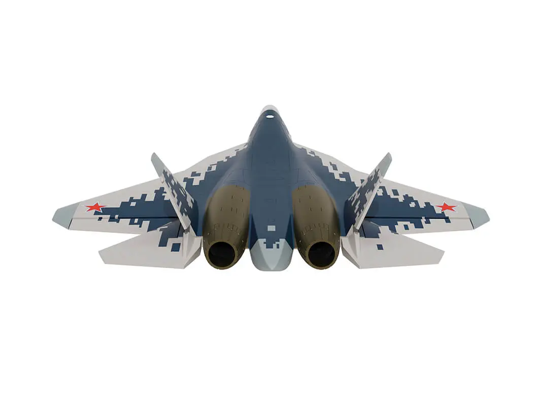 Xfly Twin 40mm Su-57 Edf 700mm Jet Without Tx/Rx/Batt – RC Planes