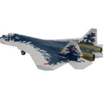 Xfly Twin 40mm Su-57 Edf 700mm Jet Without Tx/Rx/Batt – RC Planes