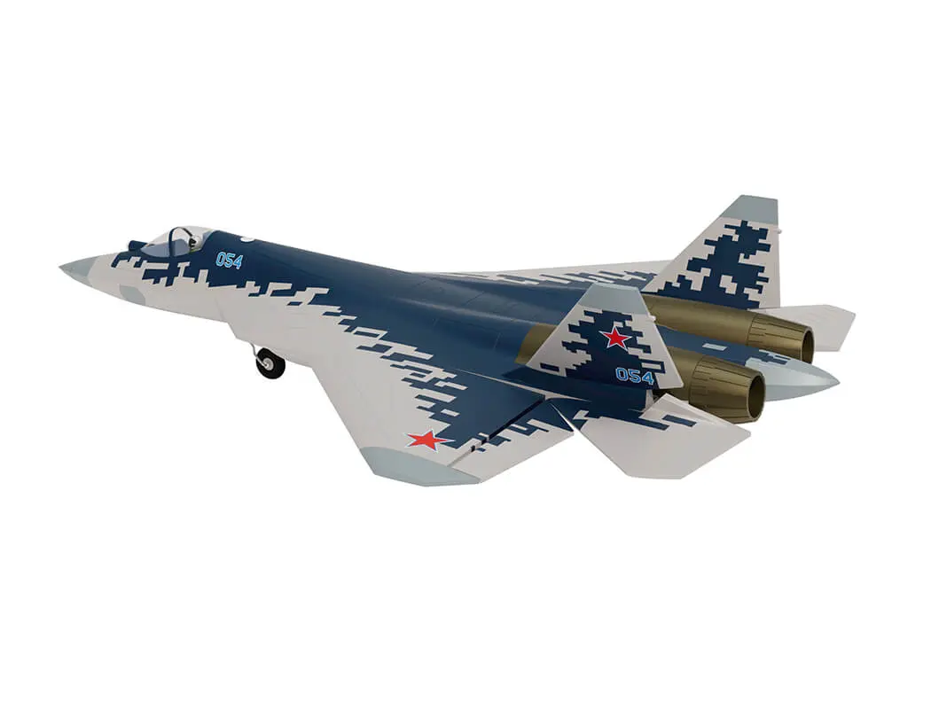 Xfly Twin 40mm Su-57 Edf 700mm Jet Without Tx/Rx/Batt – RC Planes