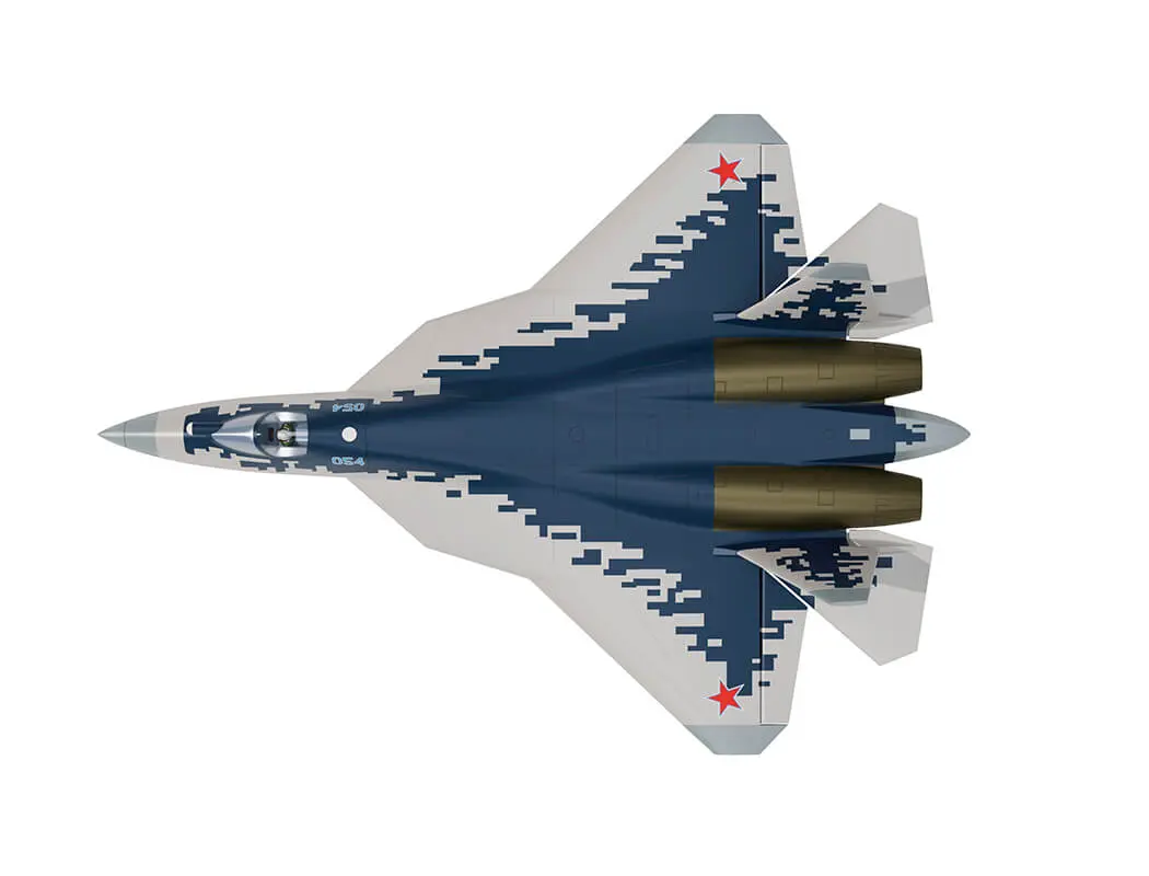 Xfly Twin 40mm Su-57 Edf 700mm Jet Without Tx/Rx/Batt – RC Planes