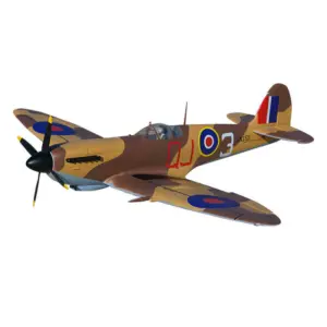 Xfly Supermarine Spitfire Mkix Brown 1200mm No Landing Gear Without Tx/Rx/Bat – RC Planes