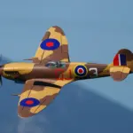Xfly Supermarine Spitfire Mkix Brown 1200mm No Landing Gear Without Tx/Rx/Bat – RC Planes