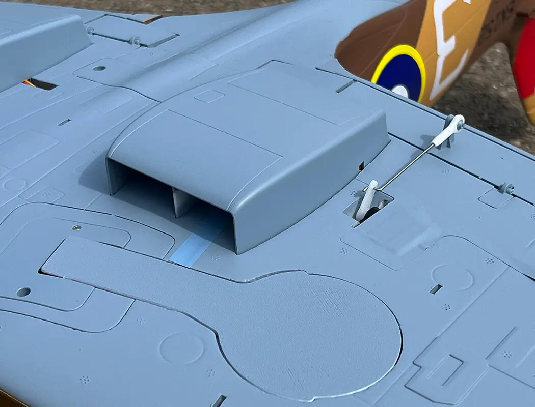 Xfly Supermarine Spitfire Mkix Brown 1200mm No Landing Gear Without Tx/Rx/Bat – RC Planes