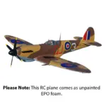 Xfly Supermarine Spitfire Mkix Bare Foam 1200mm Without Tx/Rx/Bat – RC Planes