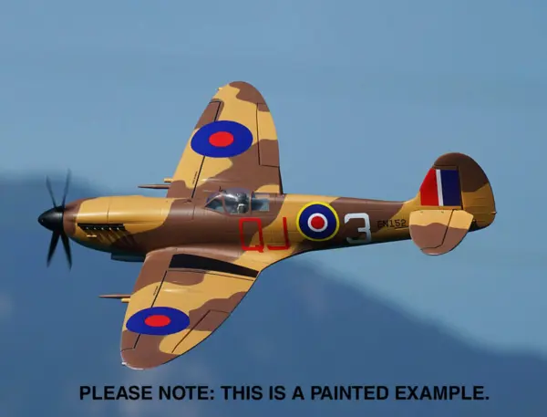Xfly Supermarine Spitfire Mkix Bare Foam 1200mm Without Tx/Rx/Bat – view 6