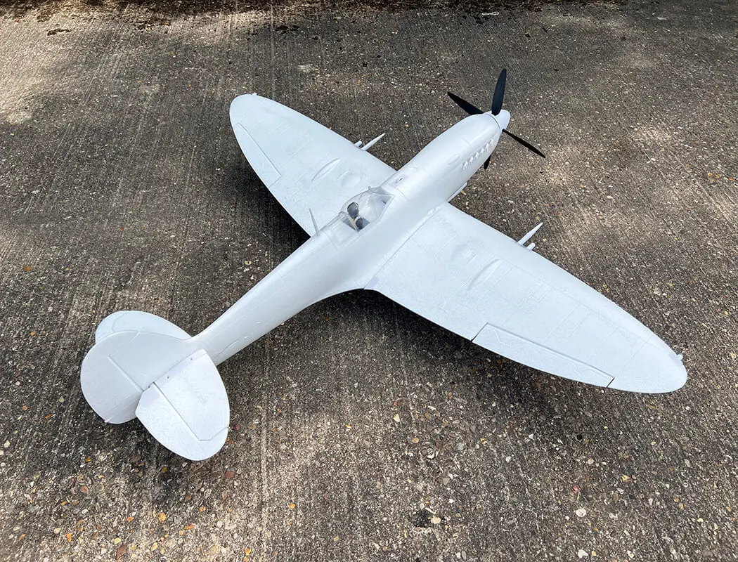 Xfly Supermarine Spitfire Mkix Bare Foam 1200mm Without Tx/Rx/Bat – RC Planes