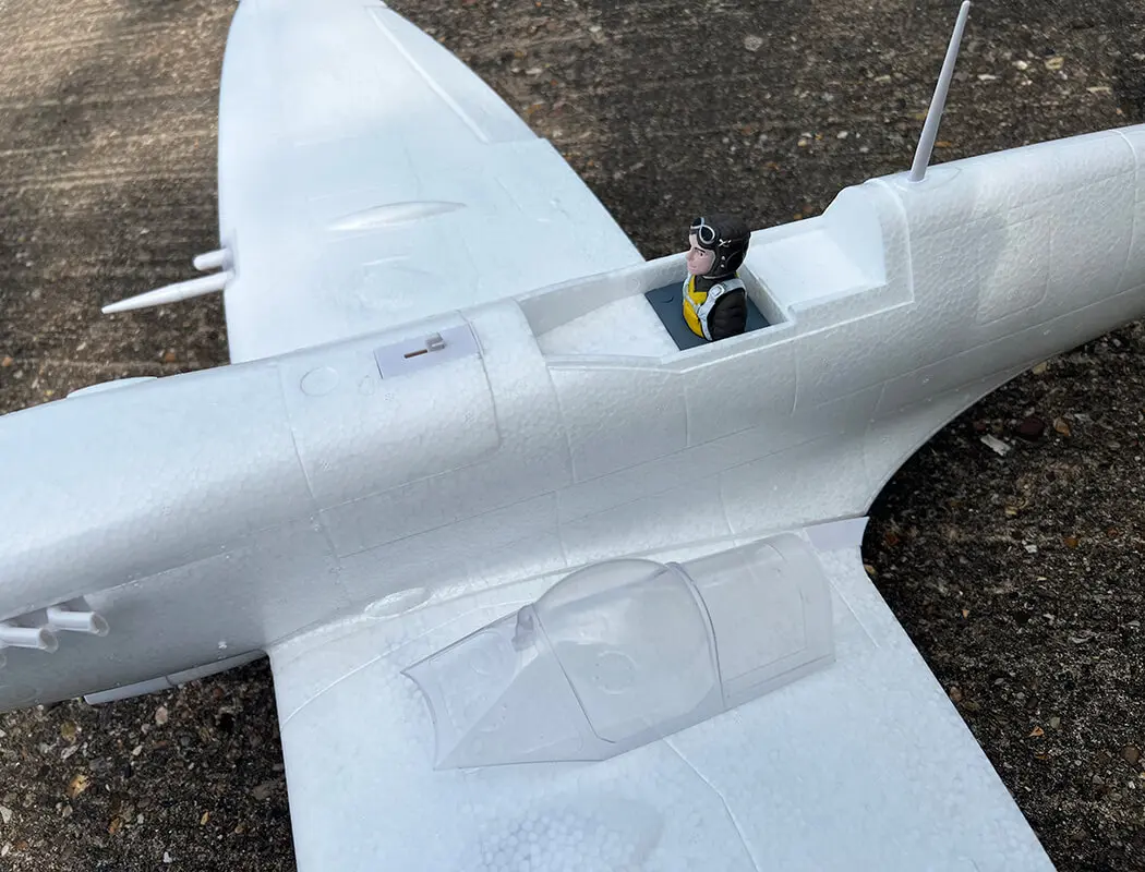 Xfly Supermarine Spitfire Mkix Bare Foam 1200mm Without Tx/Rx/Bat – RC Planes