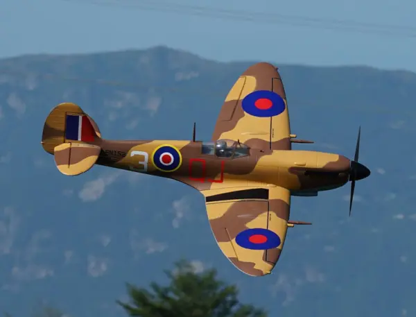 Xfly Supermarine Spitfire Mkix Brown 1200mm Without Tx/Rx/Batt – view 4