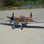Xfly Supermarine Spitfire Mkix Brown 1200mm Without Tx/Rx/Batt – RC Planes