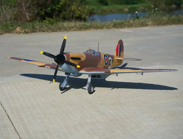 Xfly Supermarine Spitfire Mkix Brown 1200mm Without Tx/Rx/Batt – view 5