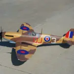 Xfly Supermarine Spitfire Mkix Brown 1200mm Without Tx/Rx/Batt – RC Planes