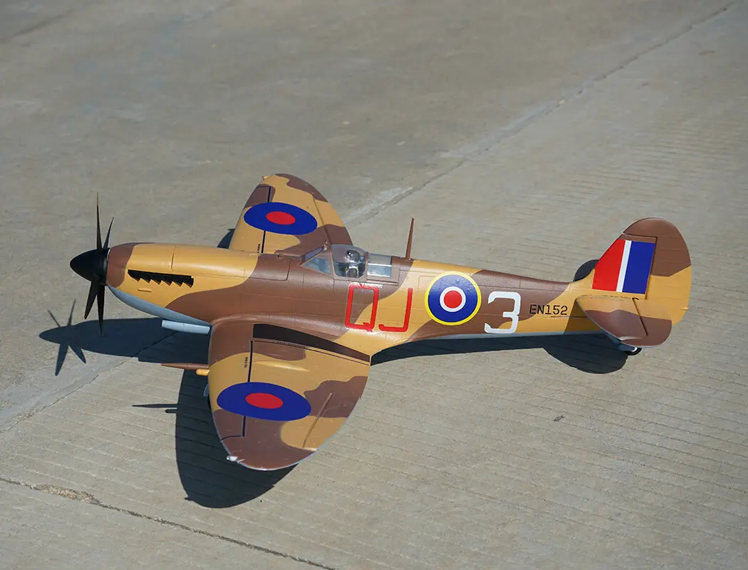 Xfly Supermarine Spitfire Mkix Brown 1200mm Without Tx/Rx/Batt – RC Planes