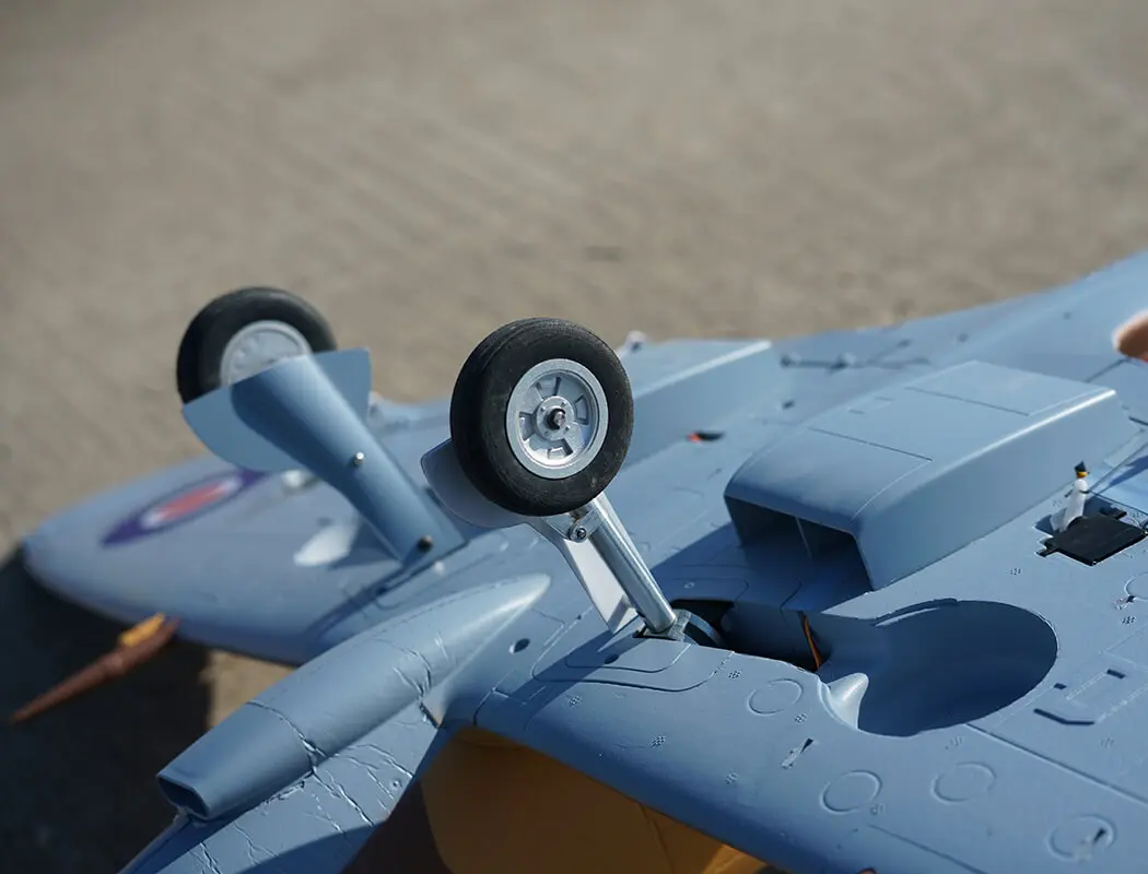 Xfly Supermarine Spitfire Mkix Brown 1200mm Without Tx/Rx/Batt – RC Planes