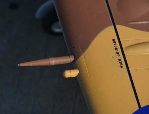 Xfly Supermarine Spitfire Mkix Brown 1200mm Without Tx/Rx/Batt – view 17